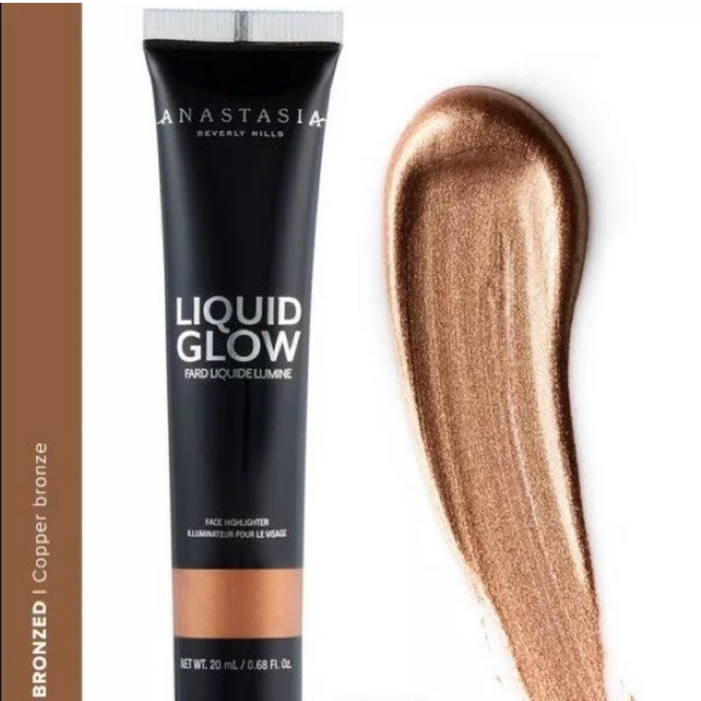 Anastasia liquid glow highlighter “bronzed”  NWT